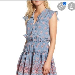 Misa Los Angeles Paisley Mini Dress